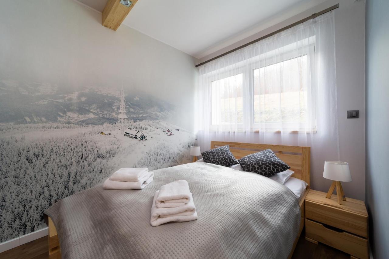 Apartament Z Garazem "Widok Na Skrzyczne" - Sloneczna Gora 슈차이르크 외부 사진